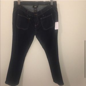 Maternity Crop Jeans